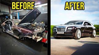 FULL BUILD | Rebuilding A $350,000 Rolls Royce Wraith About To Be SCRAPPED