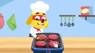 Kiddopia | Learning App for Kids | Burger EN LV01