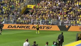 Mats Hummels Abschied Borussia Dortmund 07.09.2024 Signal Iduna Park