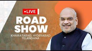 Live : Amit Shah Road Show At Khairatabad | Bandi Sanjay | Telangana | TOT News Telugu