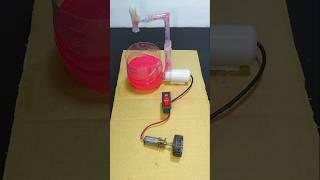 How to Run Water Pump Using N20 Gear Motor _ DC Motor #dcmotor #tech #shorts