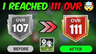 Finally, I reached 111 OVR in FC Mobile | Mr. Believer