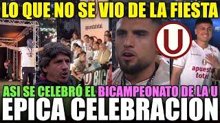 ¡FIESTA MONUMENTAL! ASI SE CELEBRÓ EL BICAMPEONATO DE UNIVERSITARIO EN SU ESTADIO POR SU CENTENARIO