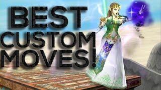 Zelda's Best Custom Moves in Smash 4!