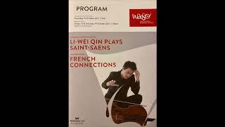 LI-WEI QIN / Saint-Saens Cello Concerto No.1 in A Minor