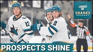 Macklin Celebrini, Will Smith, And Quentin Musty Shine For San Jose Sharks At Rookie Faceoff