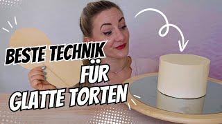 Torten Perfekt Glatt Streichen mit Acryl-Platten – Mein Produkttest! Ganache Platten Technik Test