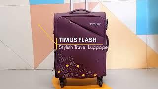 Timus Flash Stylish Travel Luggage bag Review | Timus Lifestye | Luggage Bag |