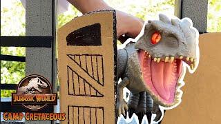 Jurassic World: Camp Cretaceous | Lab Breakout |  Backyard Battles | @MattelAction