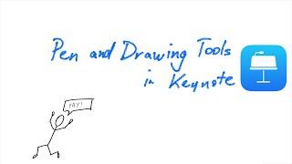 Pen and Drawing Tools in Keynote