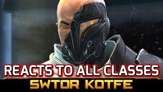 SWTOR KOTFE ► ARCANN REACTS TO ALL CLASSES (Knights of the Fallen Empire)