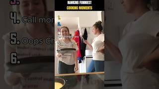 Ranking Funniest Cooking Moments #funnyshorts #cooking #ranking #fail