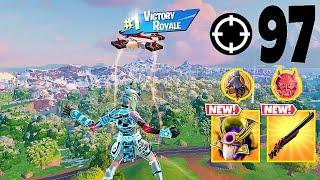 93 Elimination Solo Vs Squads "Zero Build" Gameplay Wins (Fortnite Chapter 6 Season 1 PC Keyboard)