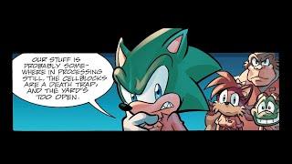 Sonic Universe Issue #32 Scourge Lock Down: Part 4 [No Holds Barred!] Comic Drama!