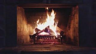 Crackling Cabin Fireplace | 10 Hours