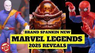 2025  NEW MARVEL LEGENDS REVEALS- Spider-Man The Animated Series/X-Men & MORE!