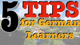 5 German Learning Tips from Subscribers of Learn German with Herr Antrim
