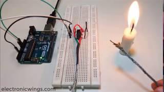 Temperature Sensing Using Thermocouple  with Arduino