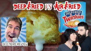 Deep Fried Twinkies REVIEW Collab With Old Nerd Reviews