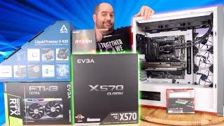 How to build a PC Step By Step 2022 - EVGA X570 Dark Build Guide