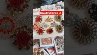 affordable n beautifull rings #soniathefaridabadvlogger #sundaysadarbazar #shopping #fashion