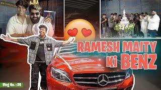 Ramesh Maity ki Benz  #vlog20 #fusioncars  @rameshmaity0