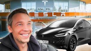 Hämtar Nya Bilen!  (Tesla Model X Plaid)