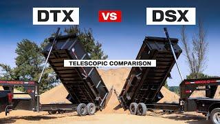 DSX 24k vs. DTX 16k Dump Trailer SHOWDOWN! Which one will level up your business?