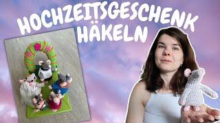 Hochzeitgeschenk häkeln | Mäusehochzeit als Geldgeschenk | DIY Geschenkidee