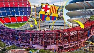 NEW Camp Nou Construction Update (substantial progress)