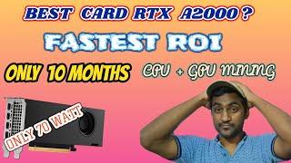 FASTEST ROI GOOD CARD EVEN AFTER ETHEREUM 2 0 ETH MINING