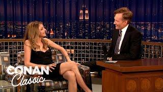 Sarah Chalke Shares German Christmas Traditions | Late Night with Conan O’Brien