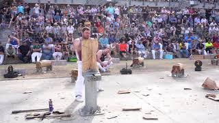 21.04.2019 A Grade 300mm Standing Block Championship Hard Hitting