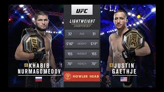 Khabib Nurmagomedov vs. Justin Gaethje Full Fight UFC 254