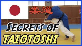 Learn the Japanese secrets of a successful  TAI OTOSHI