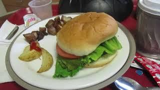 My Hamburger Lunch From The Hospital