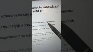 Ministerstwo Finansów udzieliło ulg w spłacie zobowiązań podatkowych na 6,7 mld zł #księgowa￼