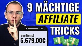 9 mächtige Affiliate Marketing Tipps für Einsteiger (2025): Für mehr Erfolg, Provisionen & Geld