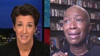 Wild moment TV hosts Joy Reid and Rachel Maddow rage on camera after shock sacking