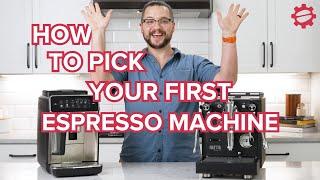 How to Pick Your FIRST Espresso Machine! 3 Things to Consider When Espresso Machine Shopping.