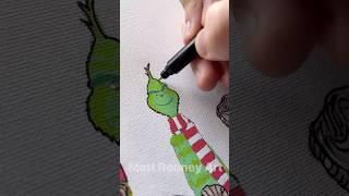 Drawing The Grinch Part 3 #art