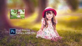 Photoshop Tutorial | CC 2017 | Camera Raw Filter | How to edit photo with Photoshop