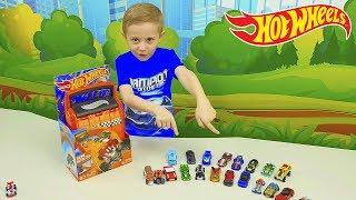 Машинки ХОТ ВИЛС для детей Кейсы Гаражи Паркинги Видео для детей Hot Wheels Cars and Tracks Toys for