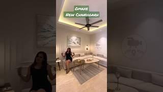 3BHK Ultra Luxury Flats ️ Omaxe Gardenia New Chandigarh #shorts