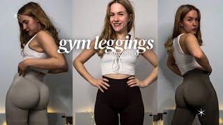 Gym leggings try on haul