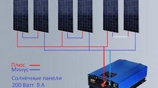 Подключение сетевого инвертора чтобы не крутился Счетчик ЭЭ