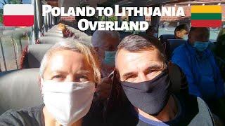 Poland to Lithuania by Bus | First Border Crossing in Europe after lockdown