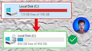 C Drive Is Full How To Free Up Space | C Drive Full Ho Jata Hai | Windows 7/10/11