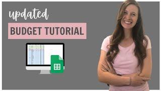 UPDATED Monthly Budget Template Google Sheets