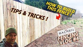 How To Build a Standard Timber Fence Tutorial